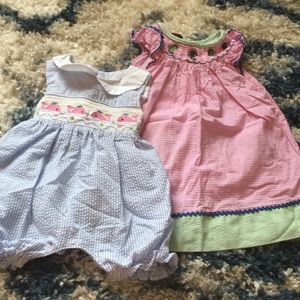 EUC Lil Cactus bubble and dress